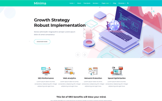 Minima - Digital and Online Marketing Joomla 4 and Joomla 5 Template