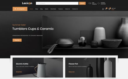 Lexicon - Art & Gallery Shop WooCommerce Theme