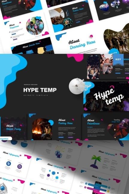 Template #85340 Entertainment Disco Webdesign Template - Logo template Preview