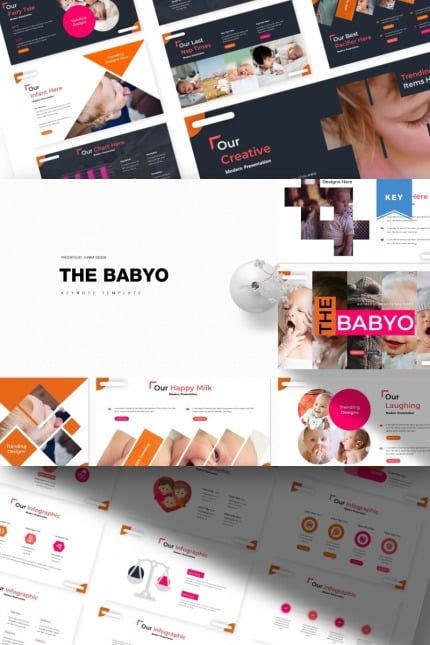 Template #85346 Baby Cute Webdesign Template - Logo template Preview