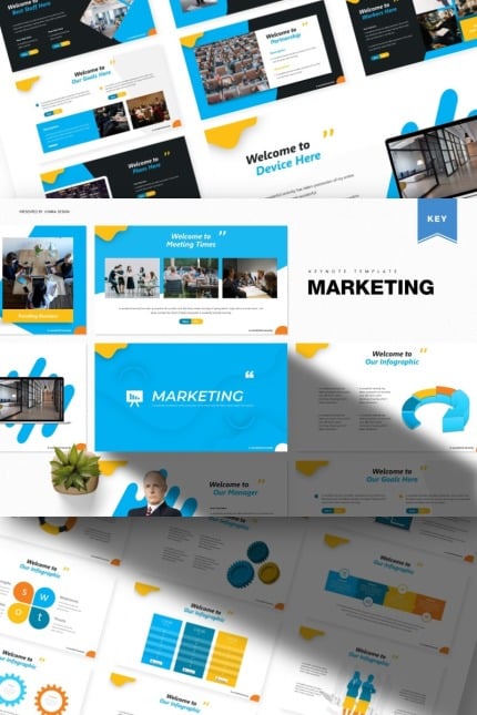 Template #85347 Marketing Digital Webdesign Template - Logo template Preview