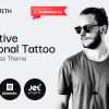 Adam Smith - Creative Personal Tattoo Pro WordPress Theme