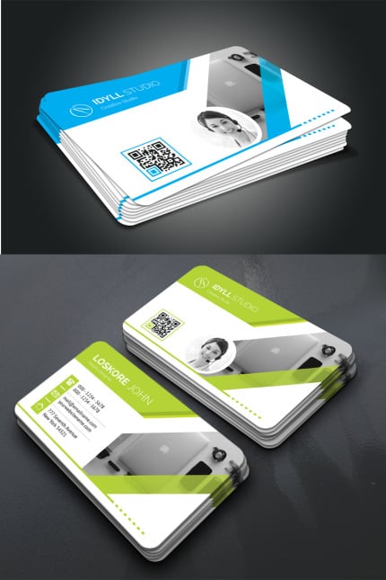 Template #85358 Card Creative Webdesign Template - Logo template Preview