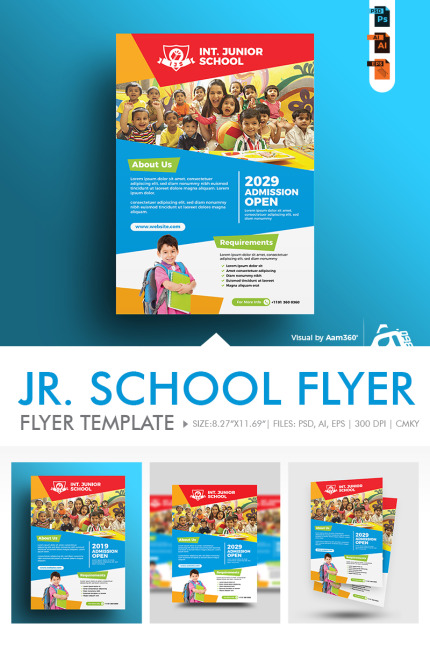 Template #85360 Business Kids Webdesign Template - Logo template Preview