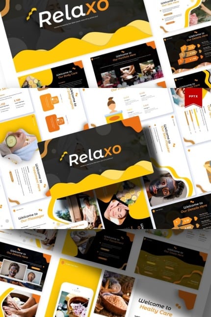 Template #85371 Relax Woman Webdesign Template - Logo template Preview