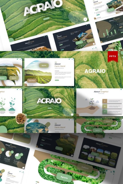 Template #85380 Agriculture Farm Webdesign Template - Logo template Preview