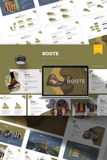 Template #85386 Shoe Leather Webdesign Template - Logo template Preview