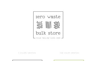 Bulk Food Store Logo Template