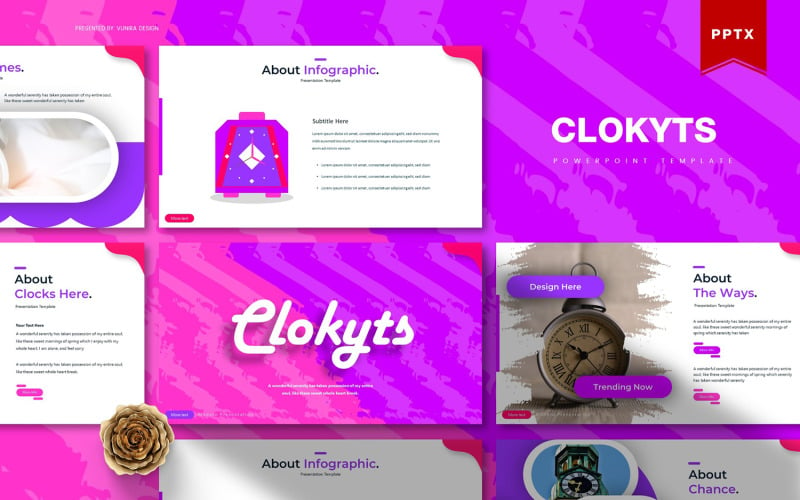 Clockyts | PowerPoint template PowerPoint Template