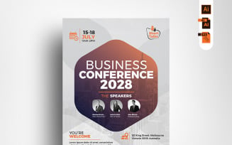 Event/Conference Flyer - Corporate Identity Template