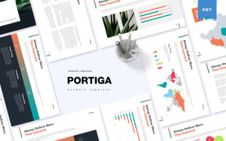 Portiga - Keynote template