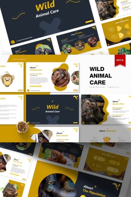 Kit Graphique #85422 Orangutan Primate Web Design - Logo template Preview