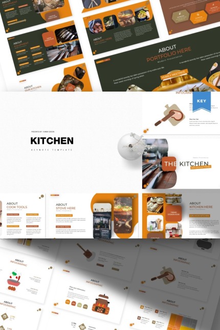 Template #85485 Kitchen Cooking Webdesign Template - Logo template Preview