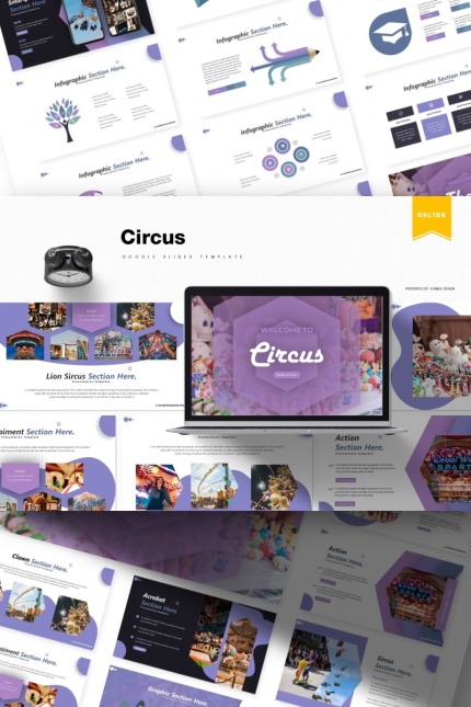 Template #85497 Background Circus Webdesign Template - Logo template Preview