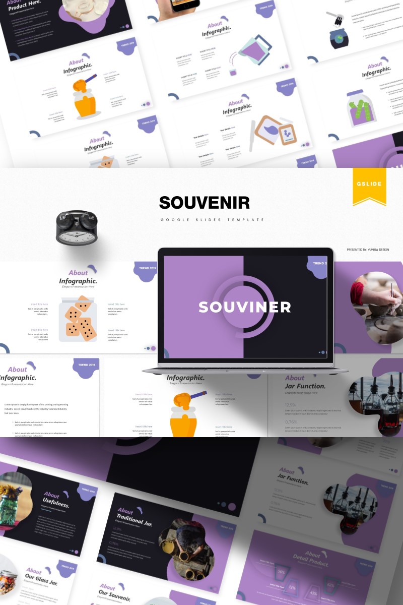 Souvenir Google Slides 85434
