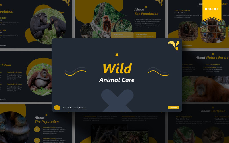 Wild Animal Care | Google Slides