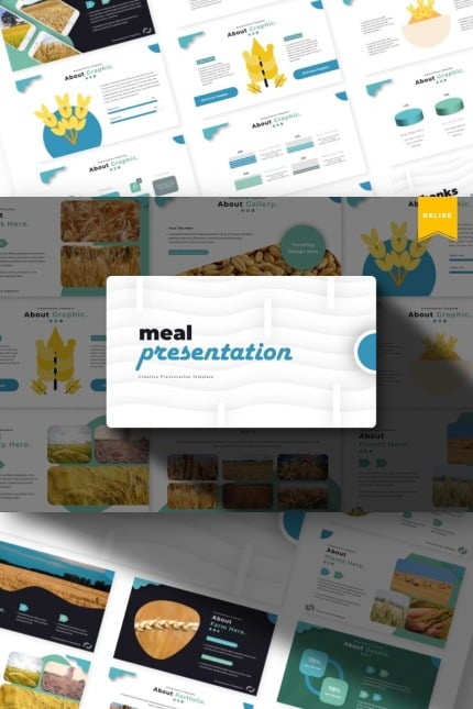 Template #85500 Harvest Wheat Webdesign Template - Logo template Preview