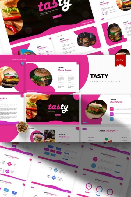 Template #85527 Food Delicious Webdesign Template - Logo template Preview