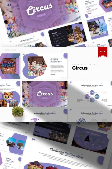 Template #85532 Background Circus Webdesign Template - Logo template Preview