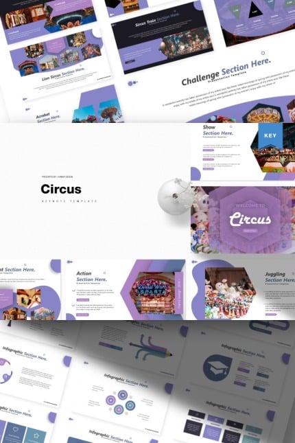 Template #85546 Background Circus Webdesign Template - Logo template Preview