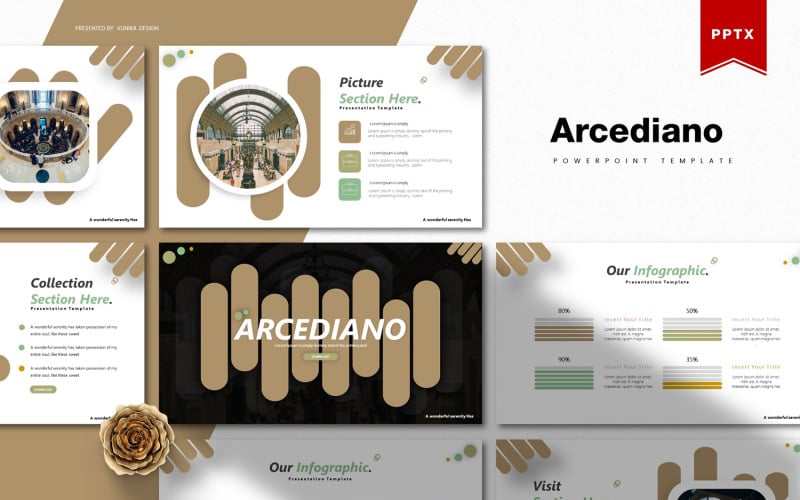 Arcediano | PowerPoint template PowerPoint Template