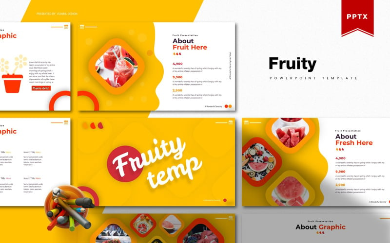 Fruity | PowerPoint template PowerPoint Template