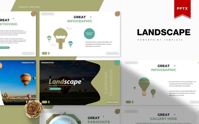 Lanscape | PowerPoint template PowerPoint Template