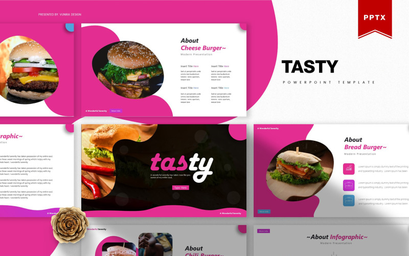 Tasty | PowerPoint template PowerPoint Template