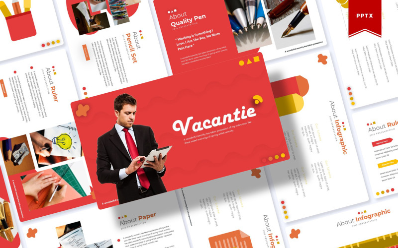 Vacantie | PowerPoint template PowerPoint Template