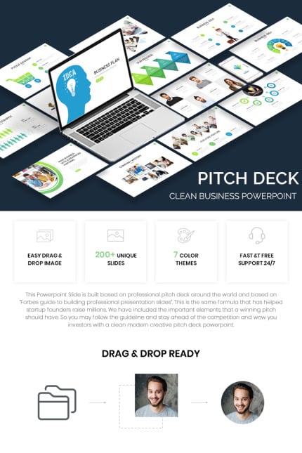 Template #85602 Powerpoint Business Webdesign Template - Logo template Preview