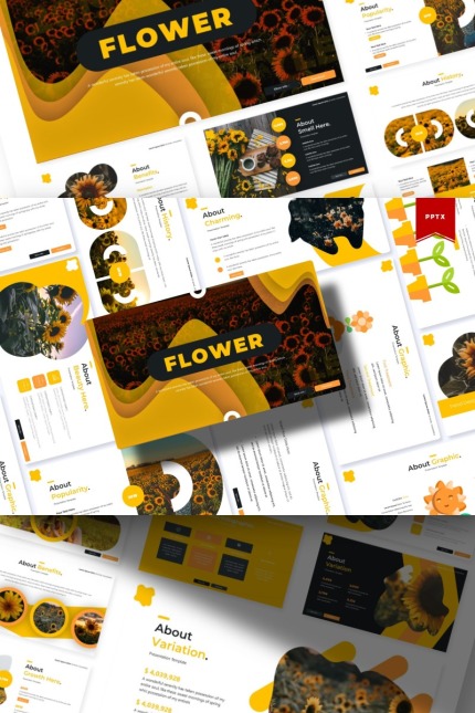 Template #85604 Nature Flower Webdesign Template - Logo template Preview