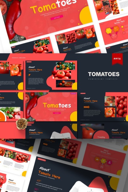 Template #85616 Ripe Vegetable Webdesign Template - Logo template Preview