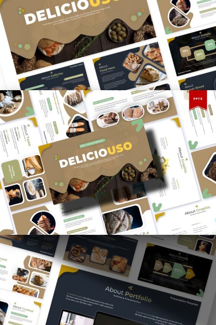 Template #85618 Food Tasty Webdesign Template - Logo template Preview