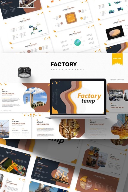 Template #85632 Industry Industrial Webdesign Template - Logo template Preview