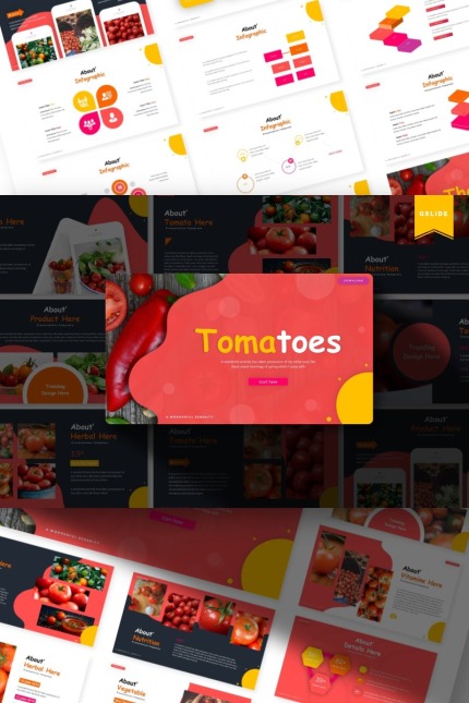 Template #85636 Ripe Vegetable Webdesign Template - Logo template Preview