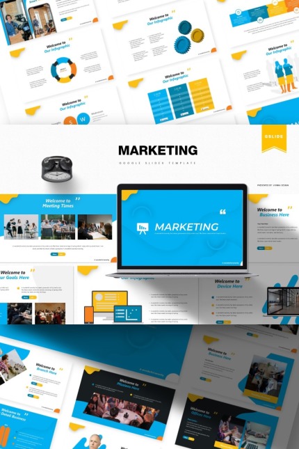 Template #85667 Marketing Digital Webdesign Template - Logo template Preview