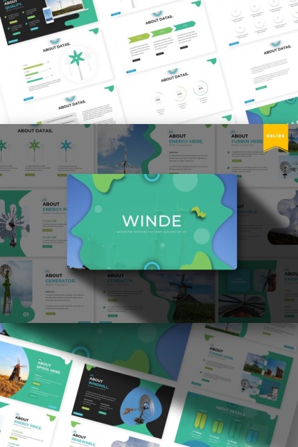 Template #85668 Wind Mill Webdesign Template - Logo template Preview