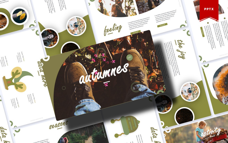 Autumnes | PowerPoint template PowerPoint Template
