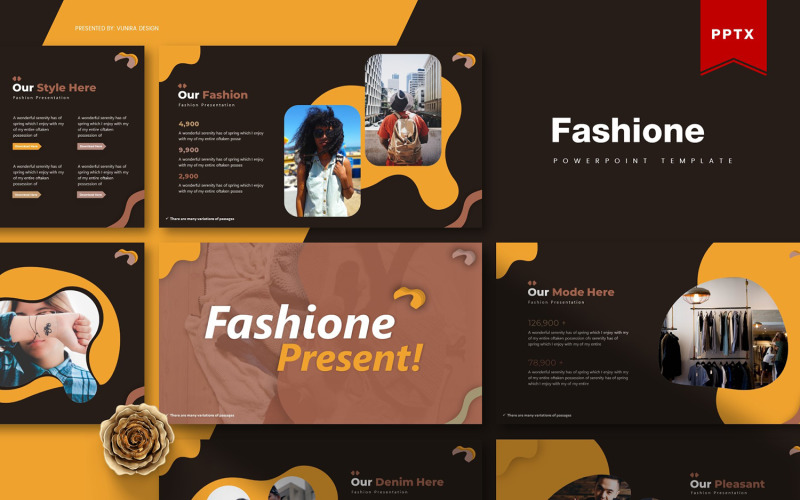 Fashione | PowerPoint template PowerPoint Template