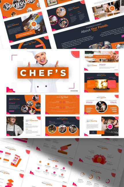 Kit Graphique #85702 Restaurant Cuisine Web Design - Logo template Preview