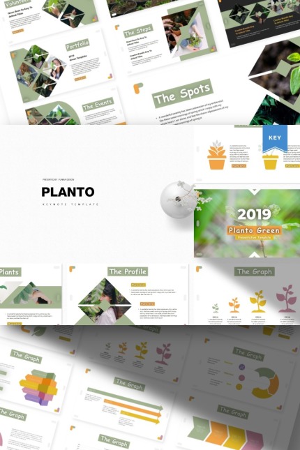 Template #85706 Green Nature Webdesign Template - Logo template Preview