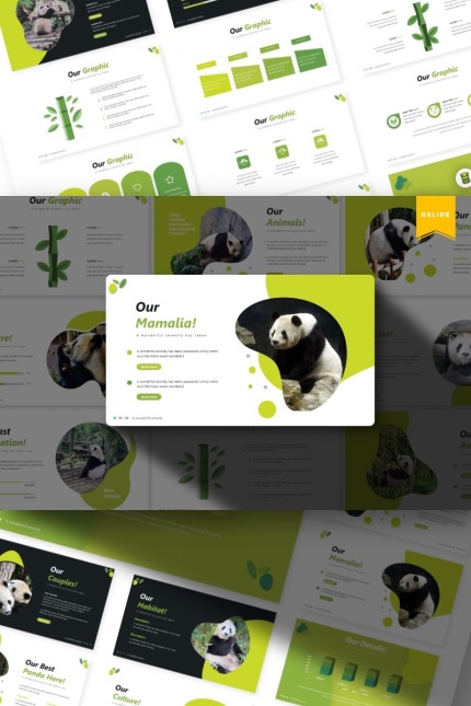 Template #85740 Animal Panda Webdesign Template - Logo template Preview