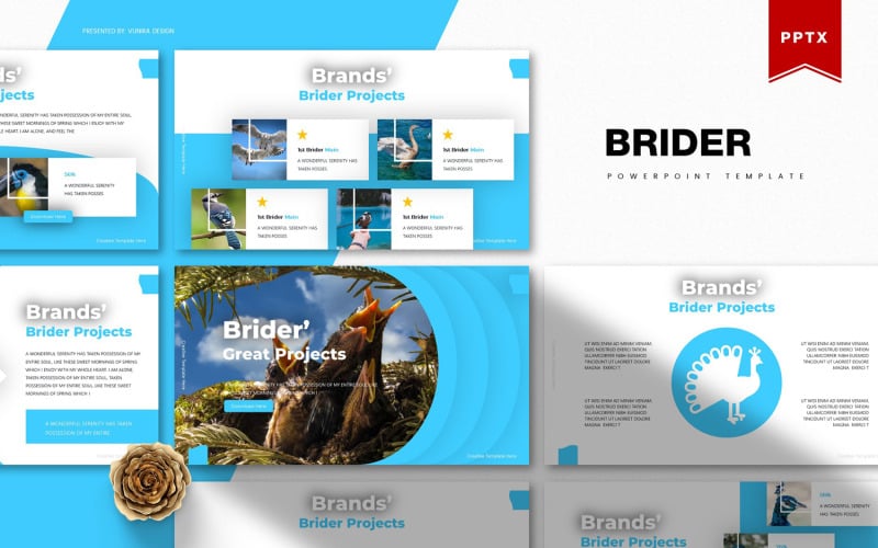 Brider | PowerPoint template PowerPoint Template