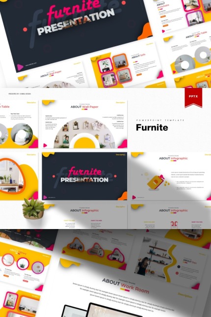 Template #85816 Furniture Interior Webdesign Template - Logo template Preview