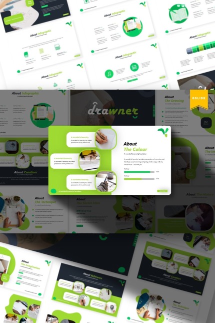 Template #85847 Vector Sketch Webdesign Template - Logo template Preview