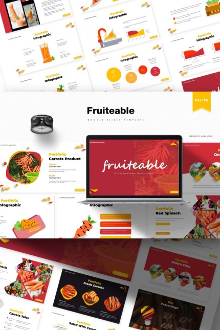 Template #85861 Food Fresh Webdesign Template - Logo template Preview