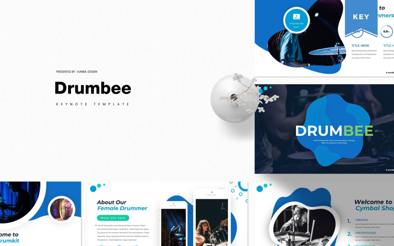 Drumbee - Keynote template Keynote Template