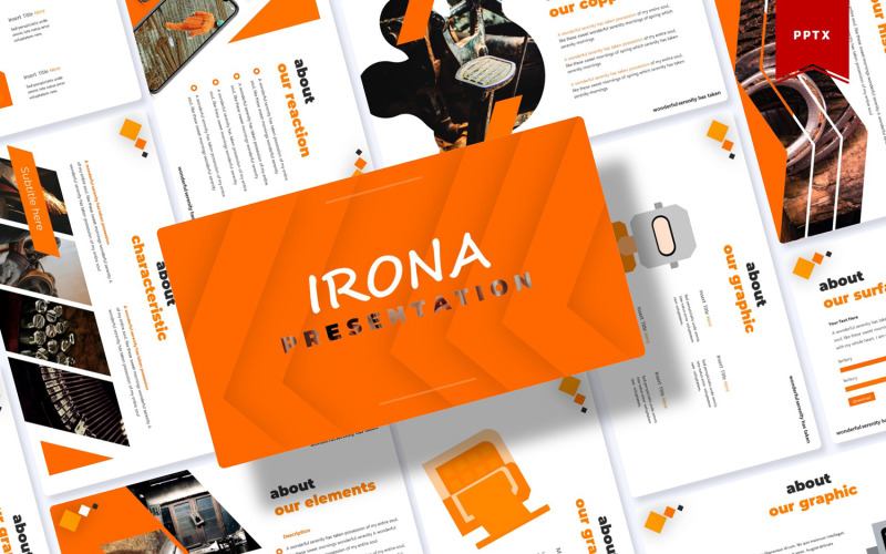 Irona | PowerPoint template PowerPoint Template