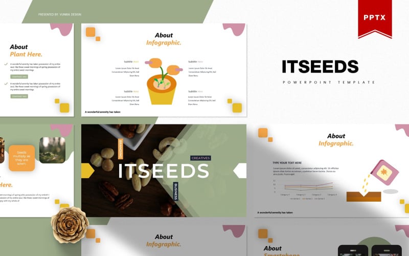 Itseeds | PowerPoint template PowerPoint Template