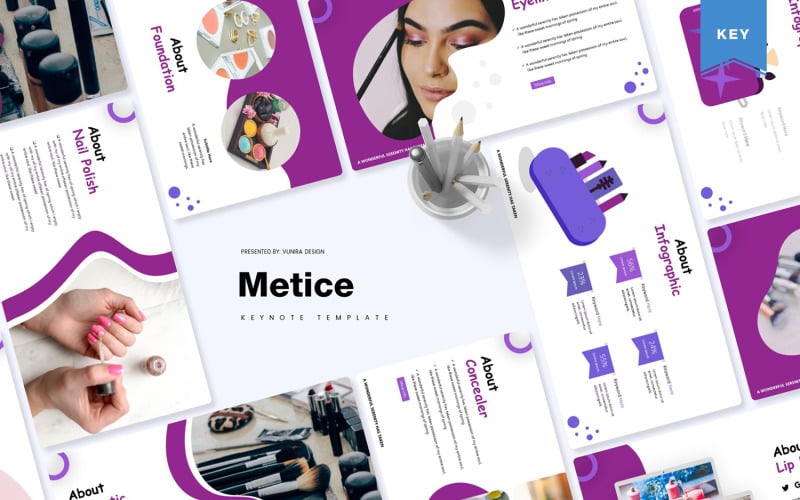 Metice - Keynote template Keynote Template